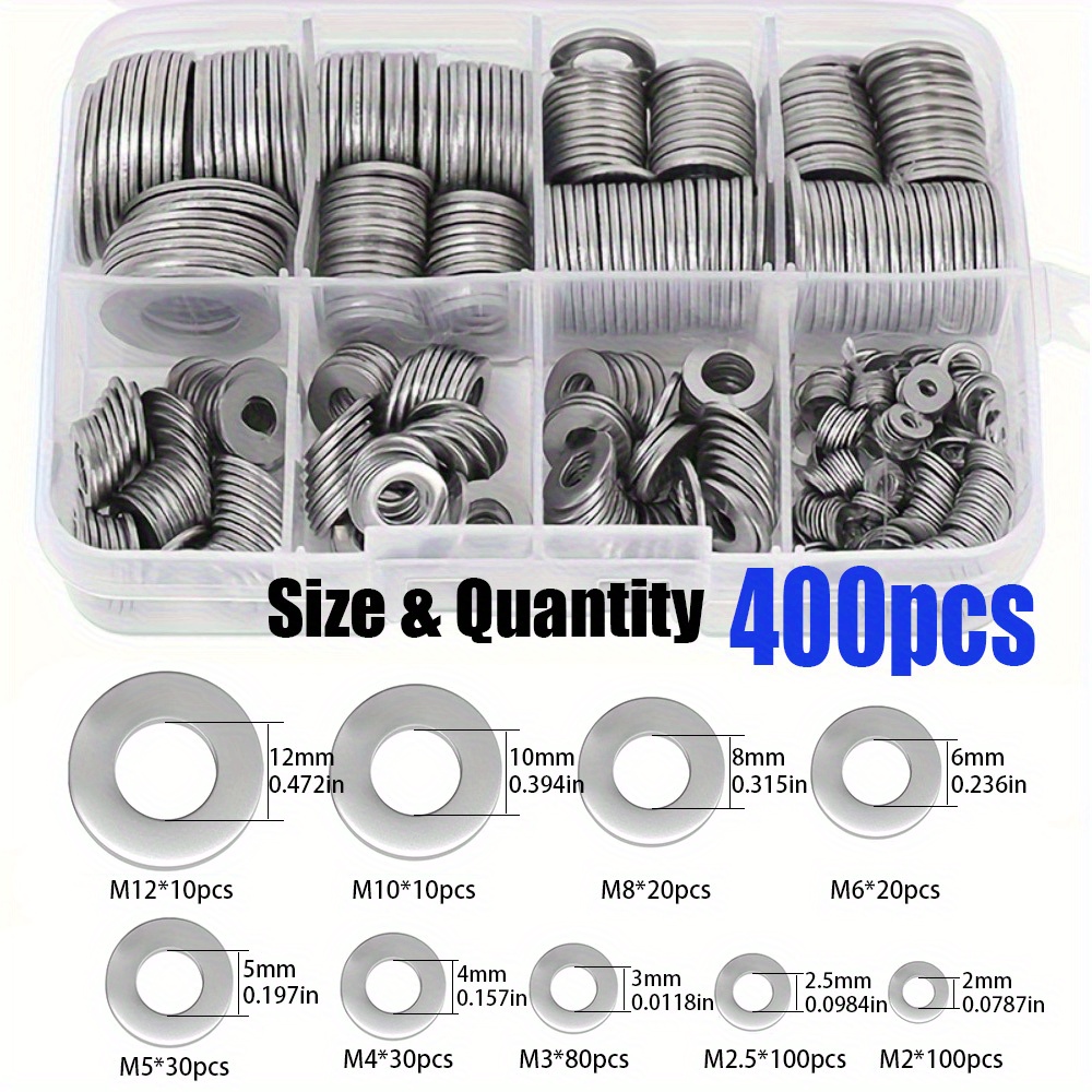 Stainless Steel Flat Washers F - Home Decor Range avaliação e preço