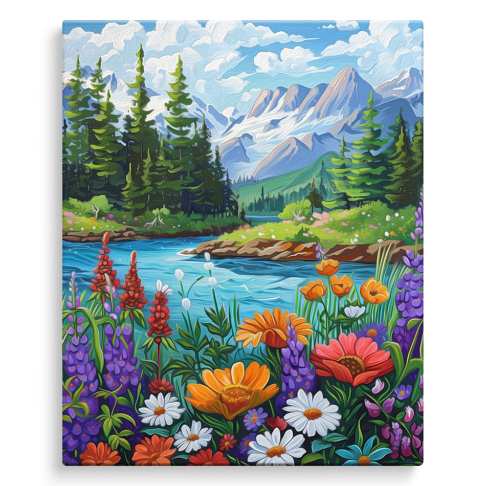 2026-Paint By Numbers,Scenic F - Home Decor Handicraft avaliação e preço