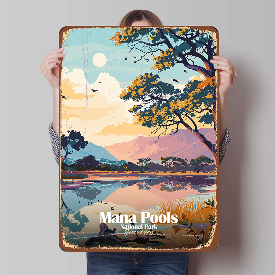 Zambia Mana Pools National Par - Home Decor Zambia avaliação e preço