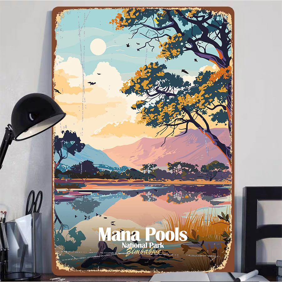 Zambia Mana Pools National Par - Home Decor Zambia avaliação e preço