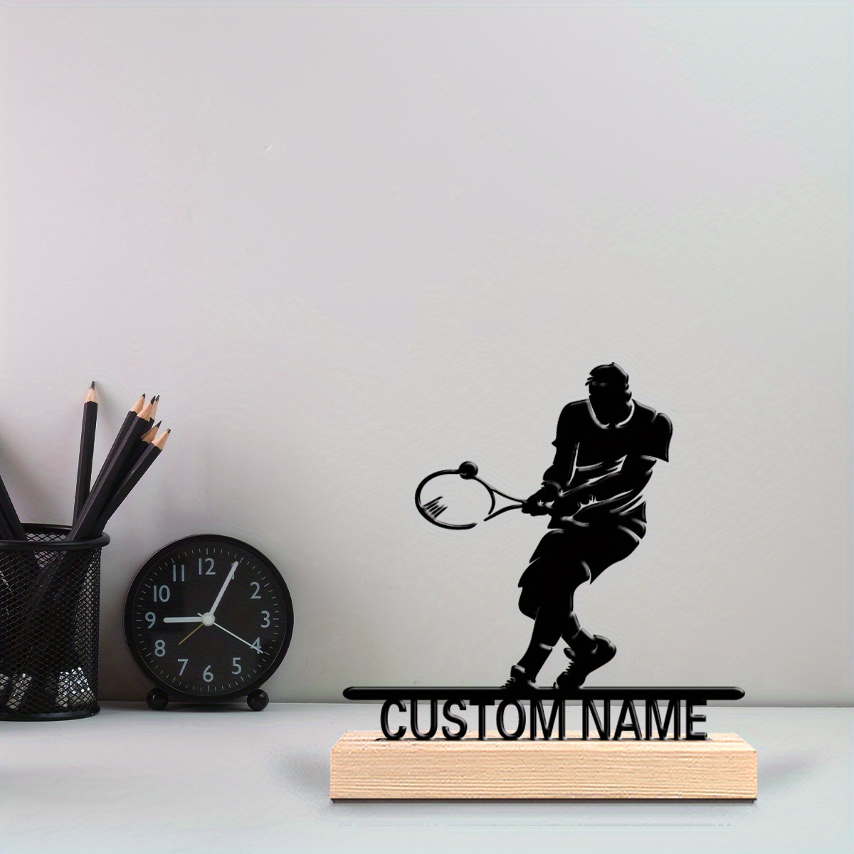 Personalized Tennis Player Met - Home Decor Design Interior avaliação e preço
