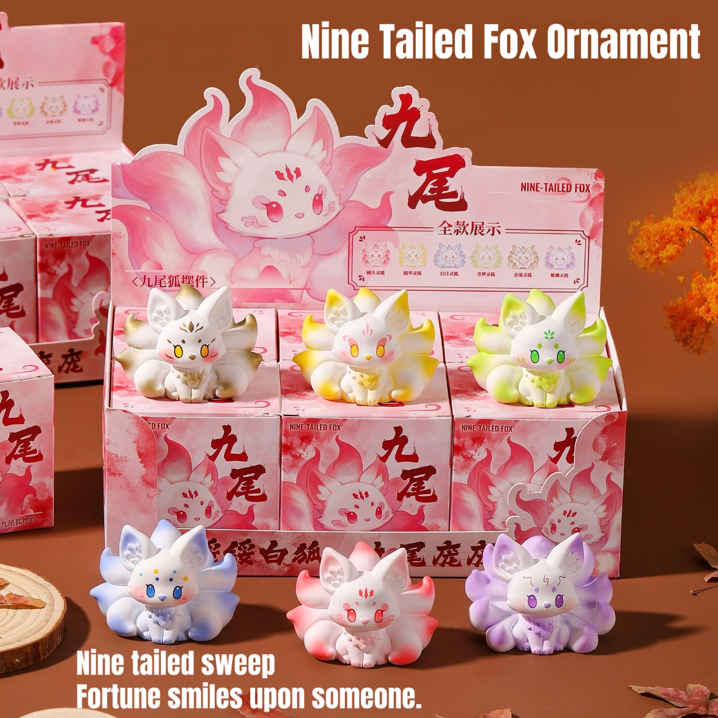 Resin handicrafts, nine tailed - Home Decor Handicraft avaliação e preço