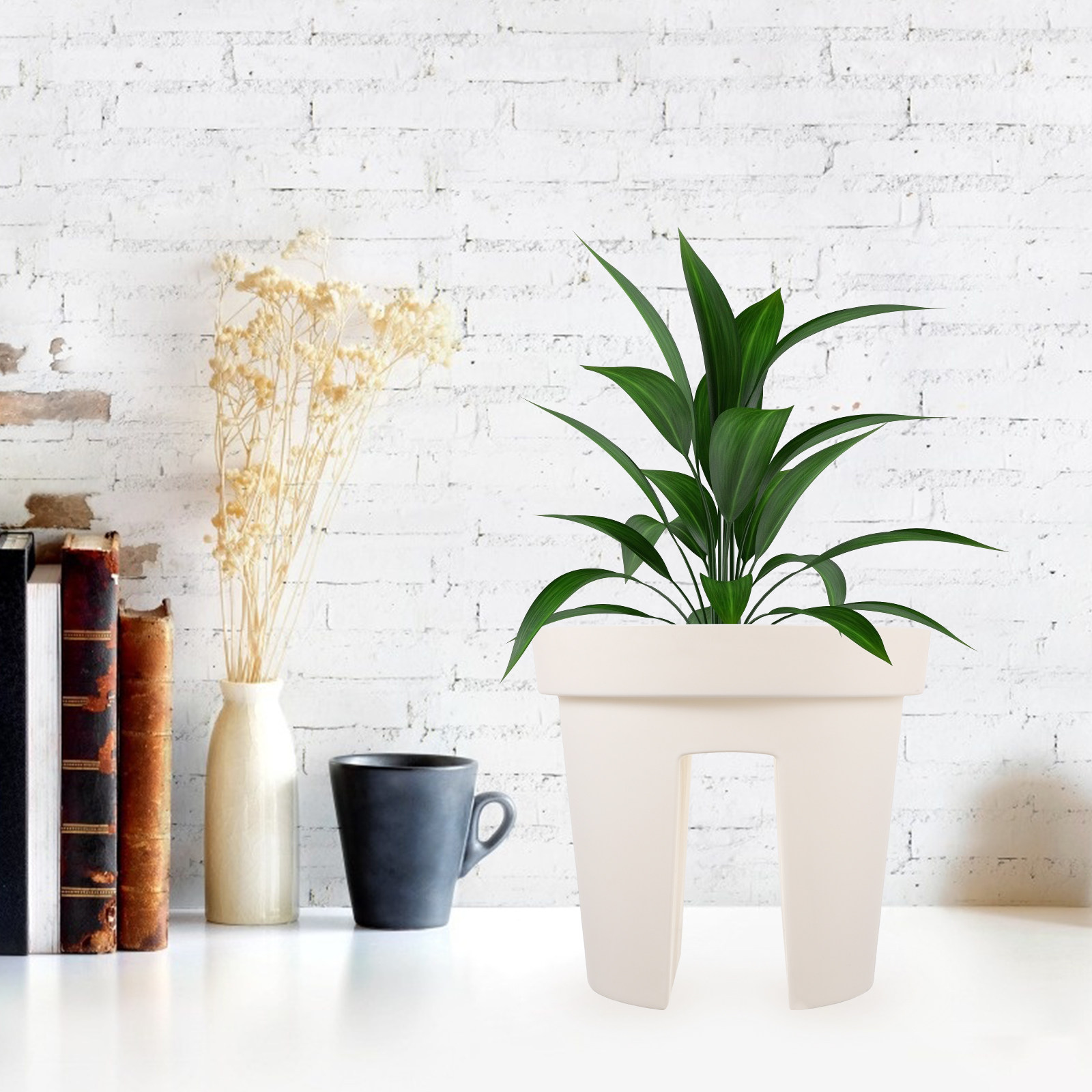 1Pcs Plastic Garden Flowerpot  - Succulent Planter Pot avaliação e preço