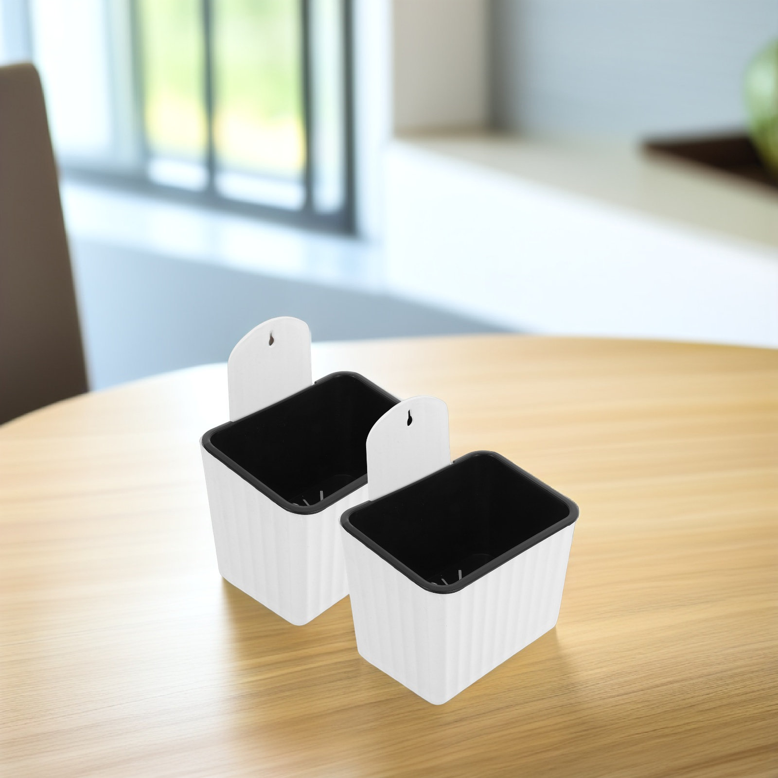 2Pcs Wall Mount Flower Pots Se - Succulent Planter Pot avaliação e preço