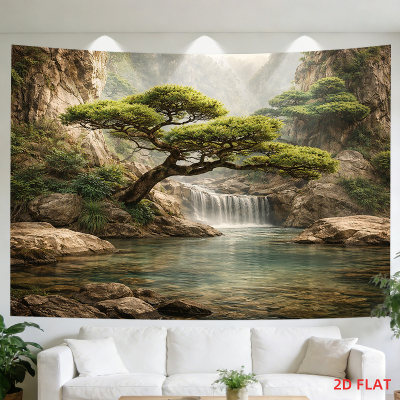 Lusheng Scenery Waterfall Moun - Home Decor Range avaliação e preço