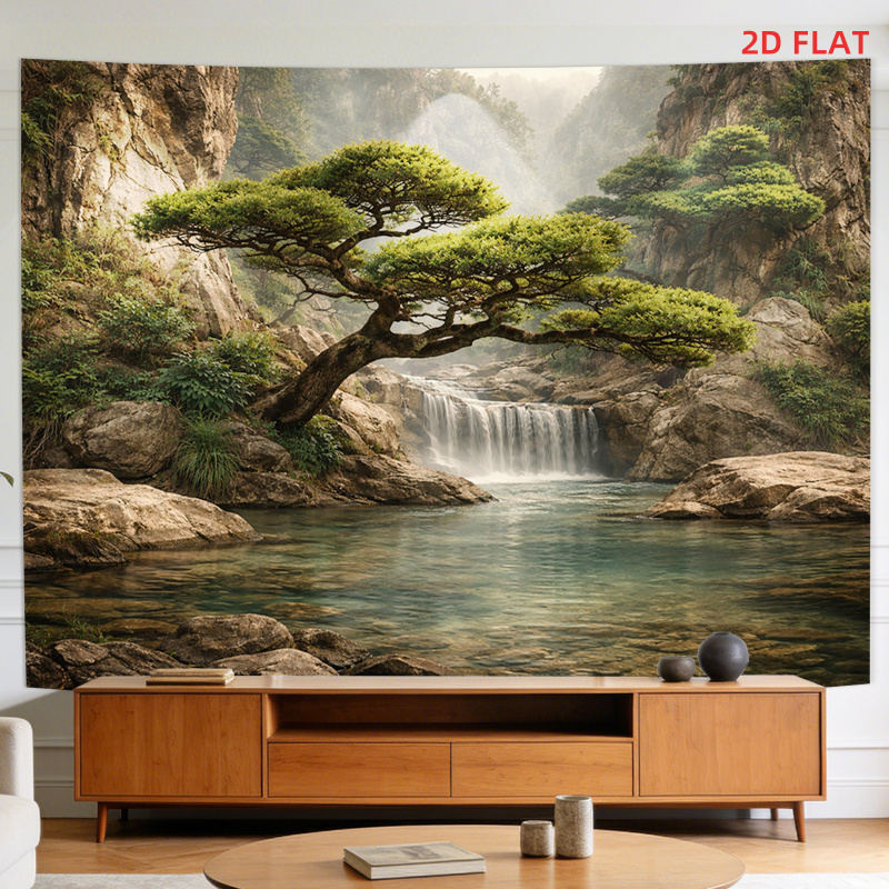 Lusheng Scenery Waterfall Moun - Home Decor Range avaliação e preço
