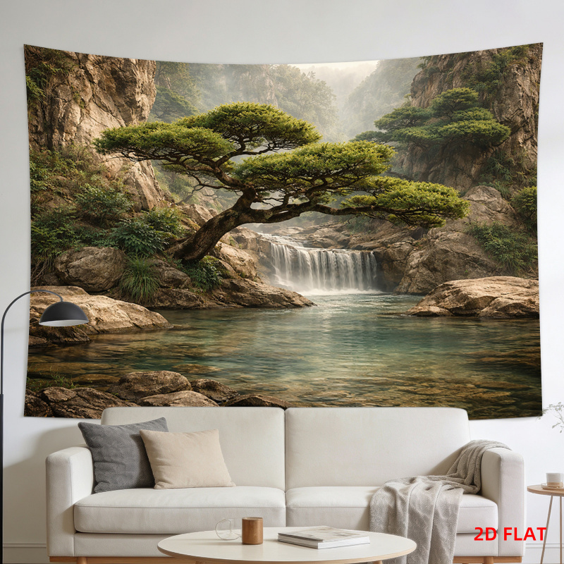 Lusheng Scenery Waterfall Moun - Home Decor Range avaliação e preço