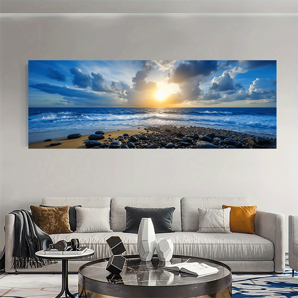 1PC-Canvas poster Unframed Oce - Home Decor Design Interior avaliação e preço