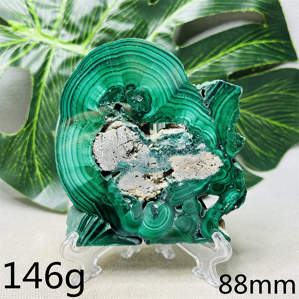 Zambia Gemstone Silicon Malach - Home Decor Zambia avaliação e preço