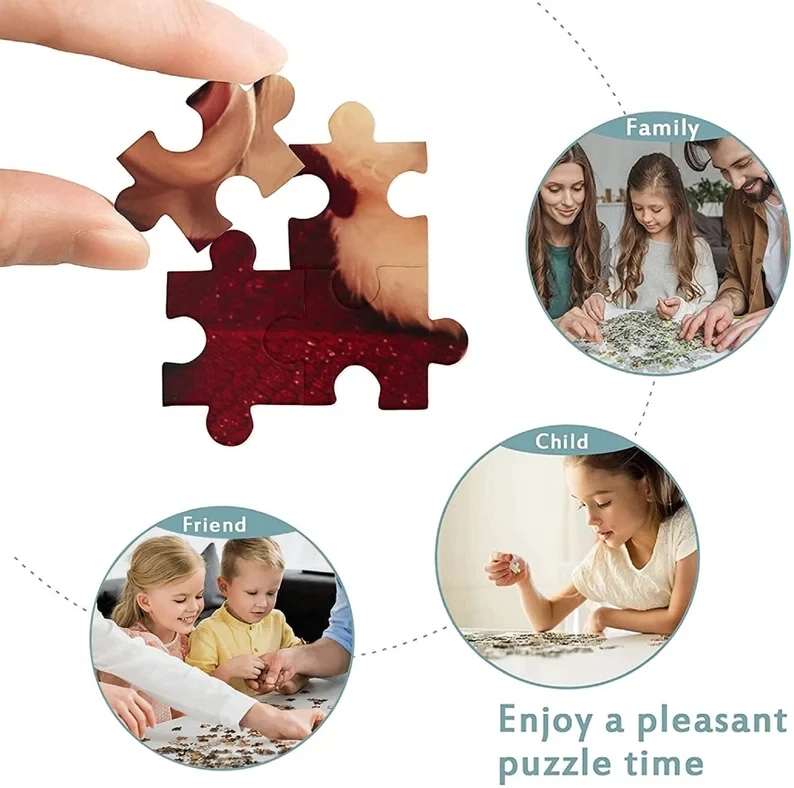500/1000/1200/2000 PCS Jigsaw  - Home Decor Under 500 avaliação e preço