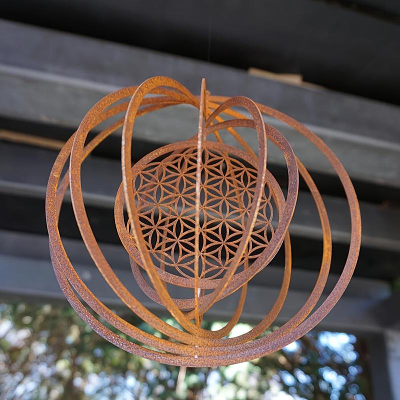 Metal Spiral Weather Vane 1Pcs - Home Decor Handicraft avaliação e preço