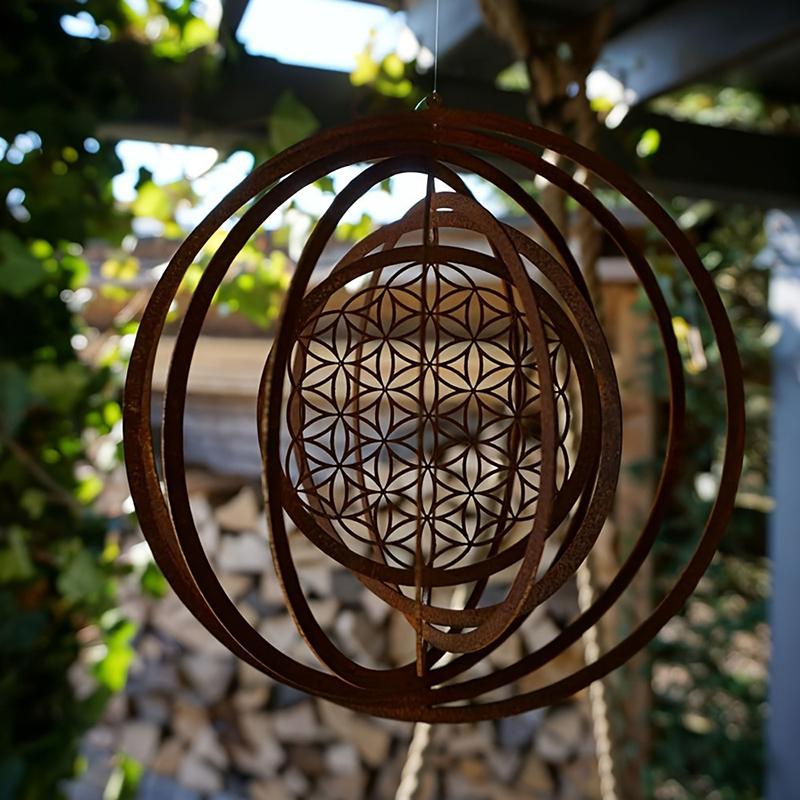 Metal Spiral Weather Vane 1Pcs - Home Decor Handicraft avaliação e preço