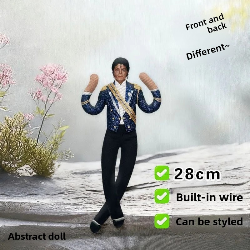 Michael Jackson Plush Cosplay  - Home Decor Design Interior avaliação e preço